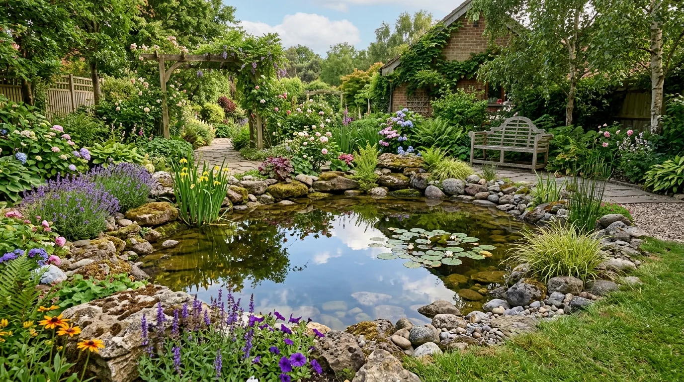 Layered Backyard Planting
